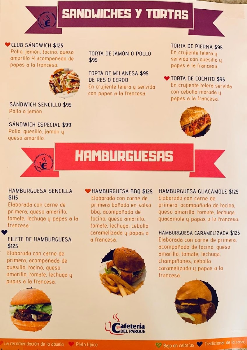 CAFETERÍA DEL PARQUE BOULEVARD Menu - Image 5