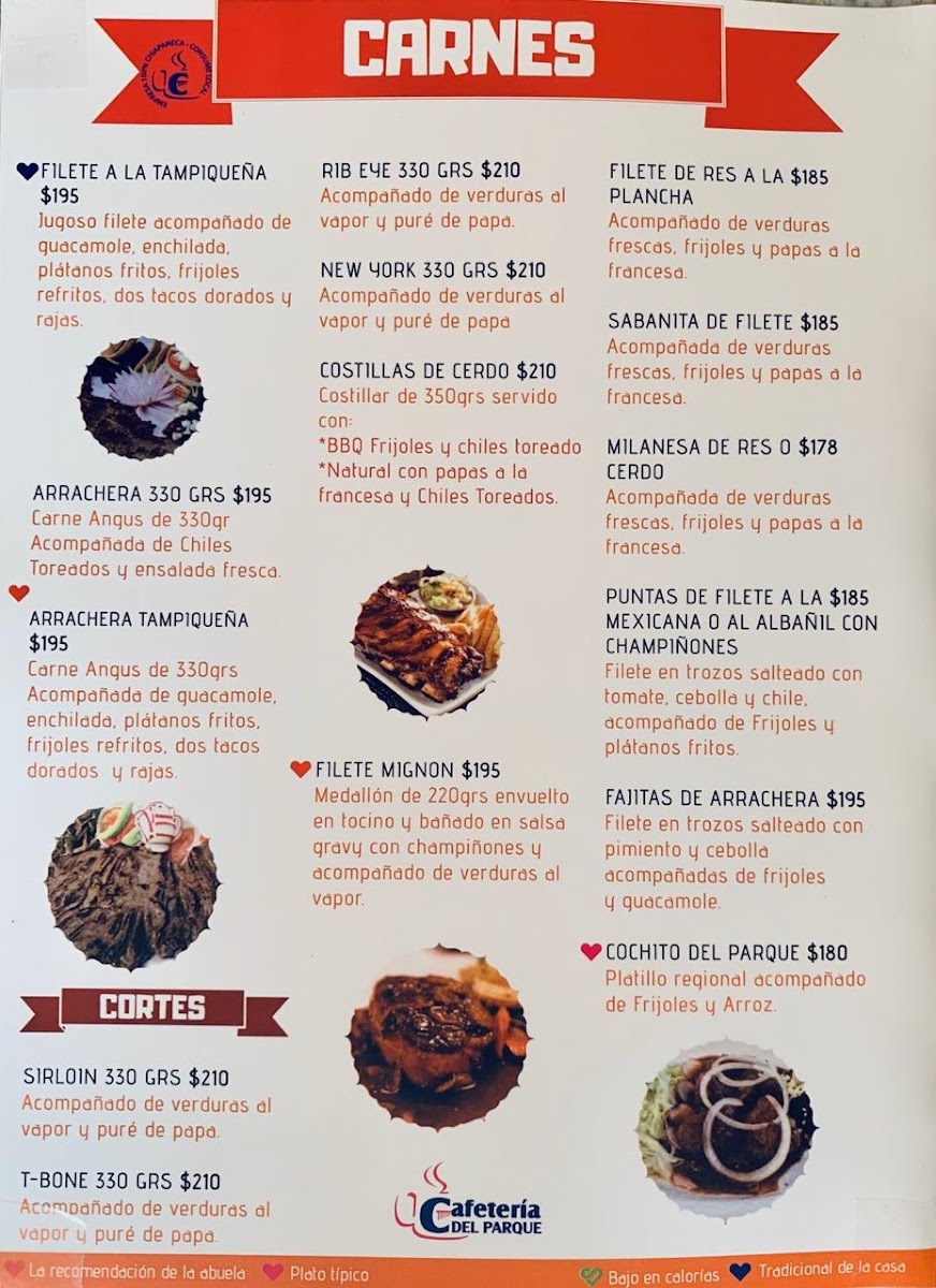 CAFETERÍA DEL PARQUE BOULEVARD Menu - Image 6